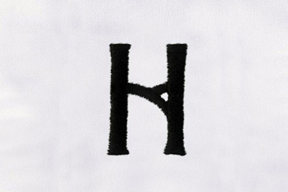 Font H Design Review for Real Embroidery Projects