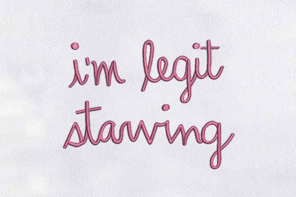 I’m Legit Starving