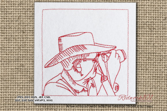Photographer with Hat: A Seasonal Embroidery Review