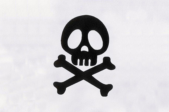 Skeleton Sign: A Playful, Festive Halloween Embroidery Design
